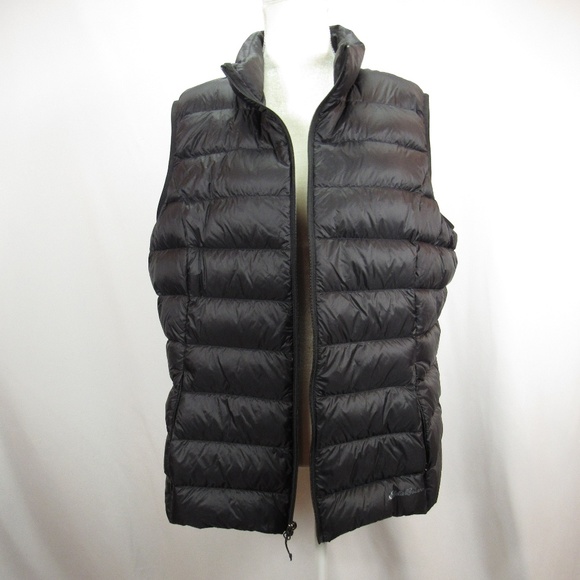 Eddie Bauer Jackets & Blazers - Eddie Bauer Zip Black Down EB650 Puffer Vest 2XL